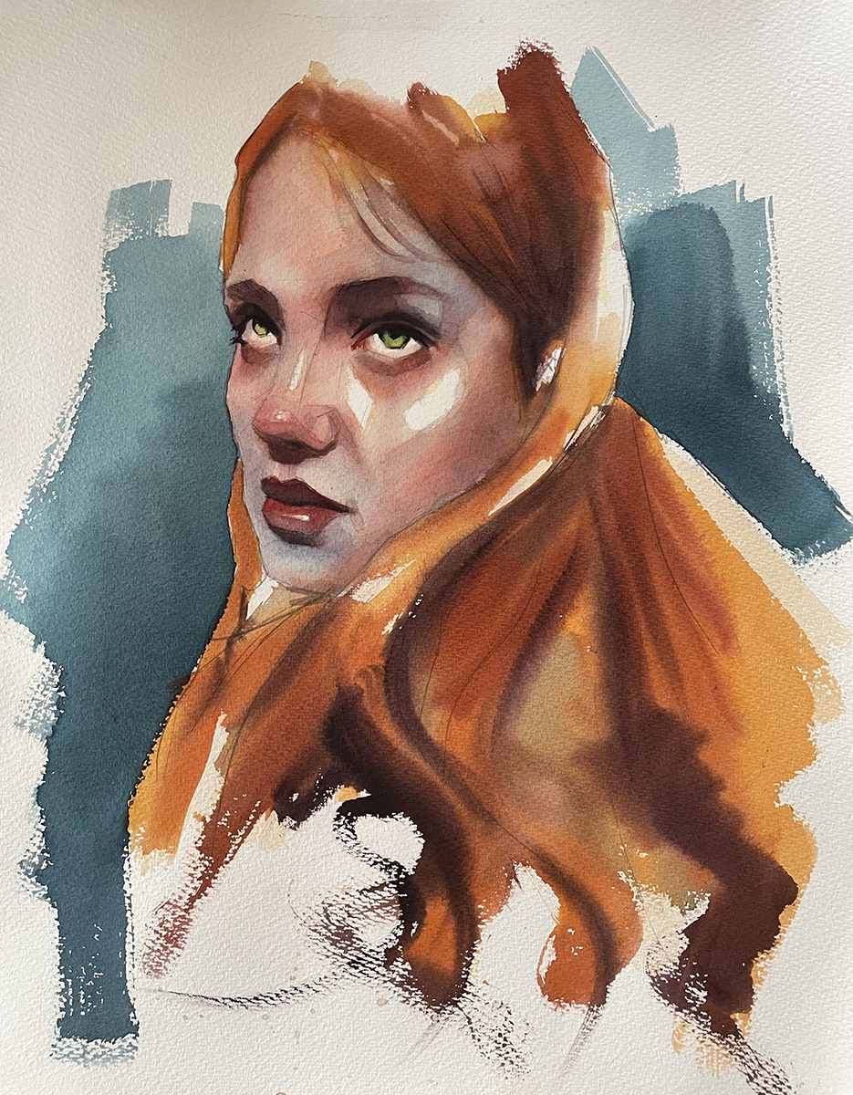 Chica peliroja